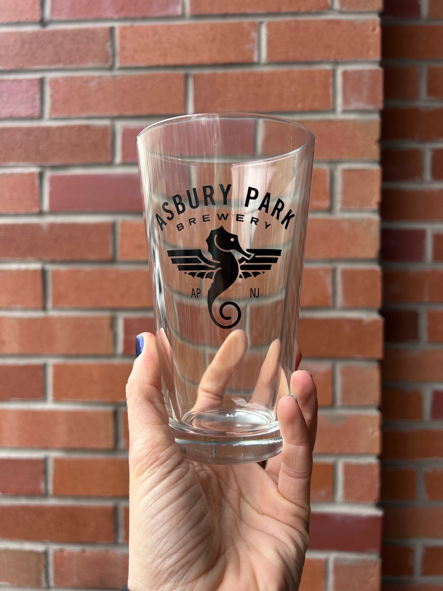 APB Logo Pint Glass