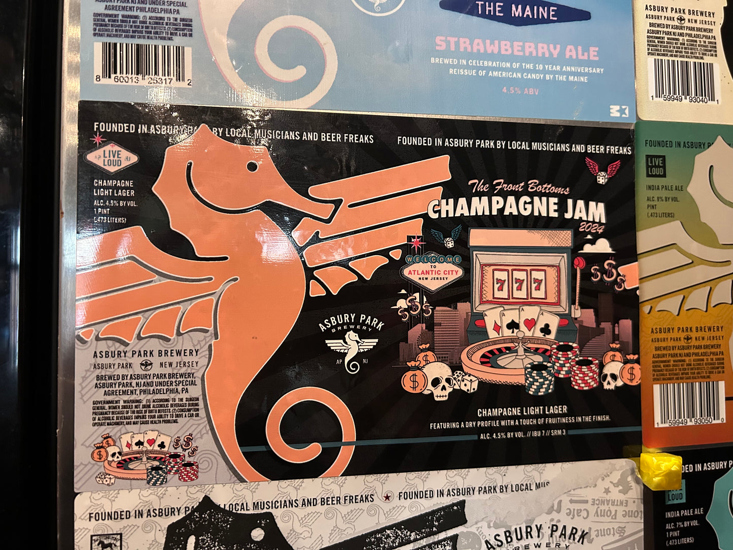 Band Collab Label Stickers