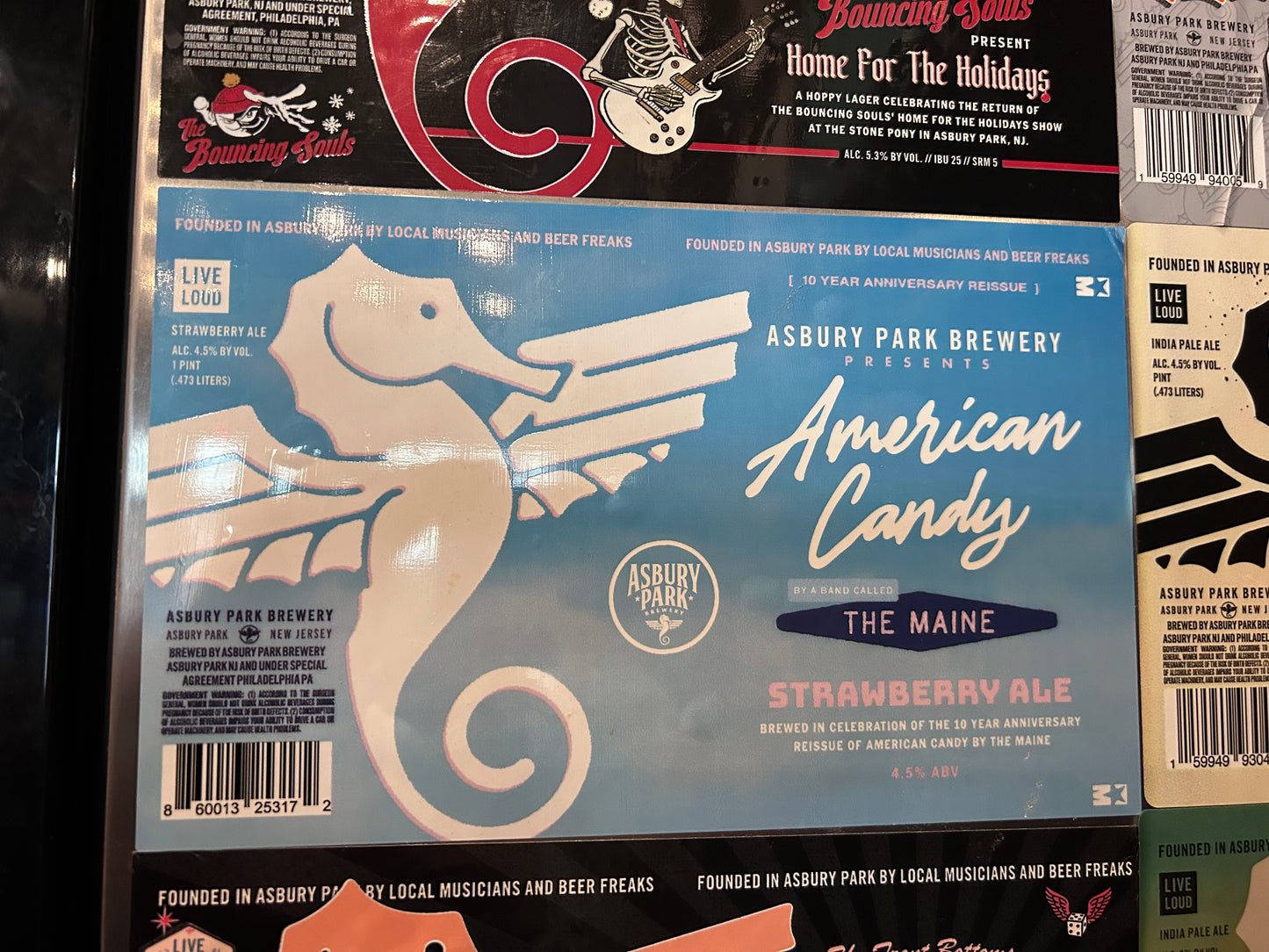 Band Collab Label Stickers