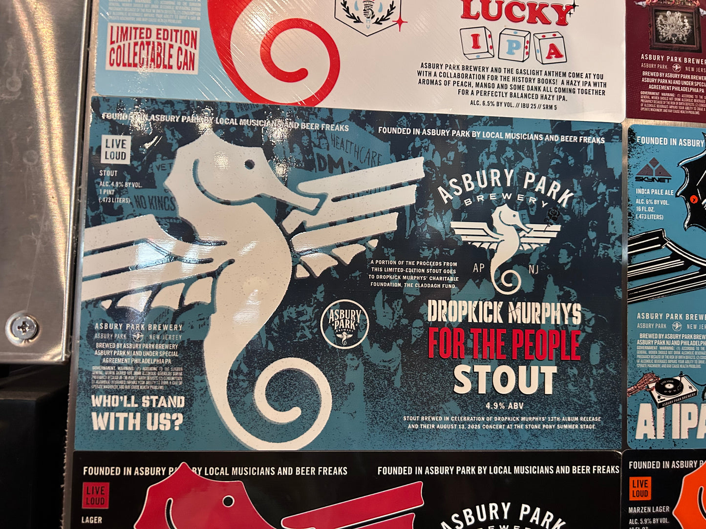 Band Collab Label Stickers