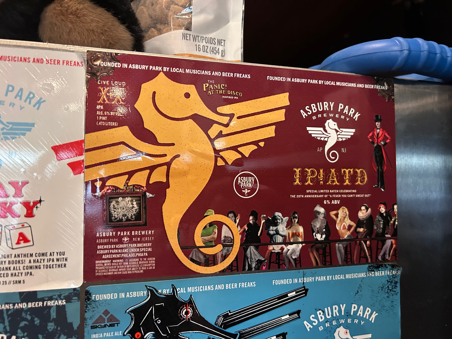 Band Collab Label Stickers